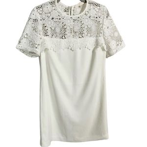 WAYF- Embroided White dress